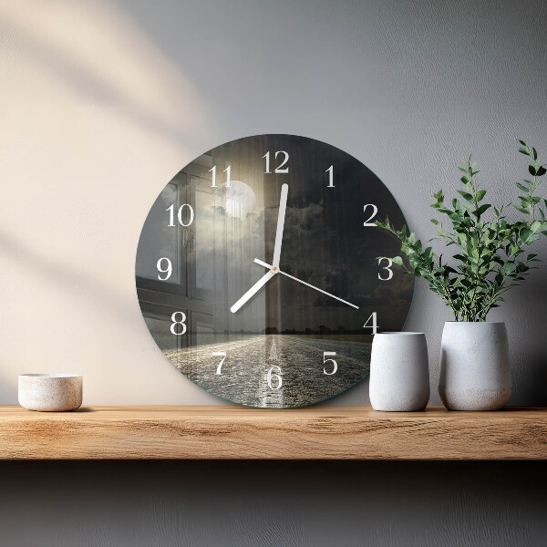 Orologio rotondo Percorso della Luna