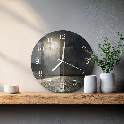 Orologio rotondo Percorso della Luna