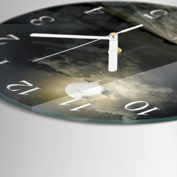 Orologio rotondo Percorso della Luna