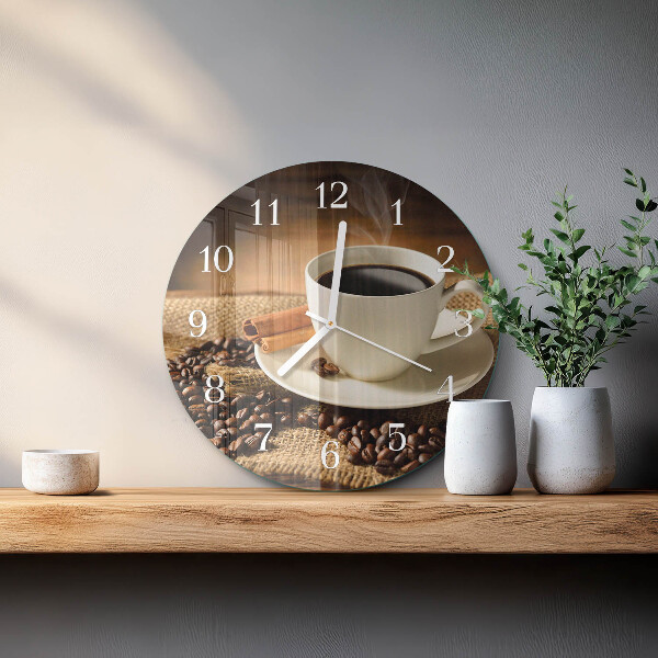 Orologio rotondo Caffè
