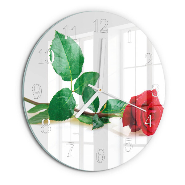 Orologio rotondo Rosa