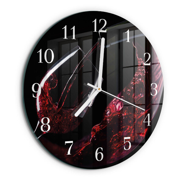 Orologio rotondo Vino