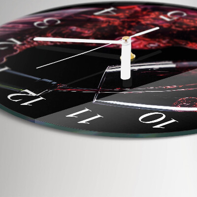 Orologio rotondo Vino