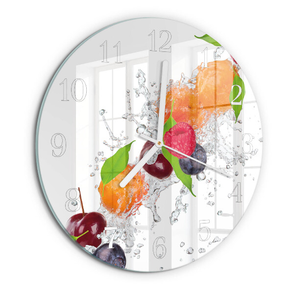 Orologio rotondo Frutta
