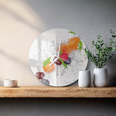Orologio rotondo Frutta