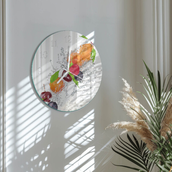 Orologio rotondo Frutta