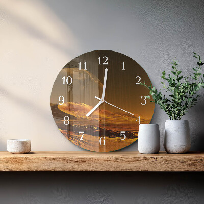 Orologio rotondo Deserto