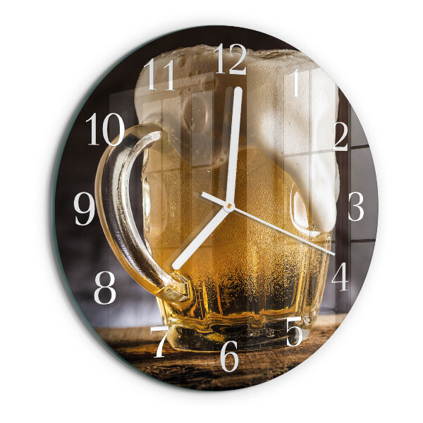 Orologio rotondo Birra