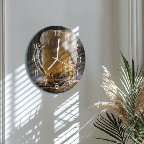 Orologio rotondo Birra