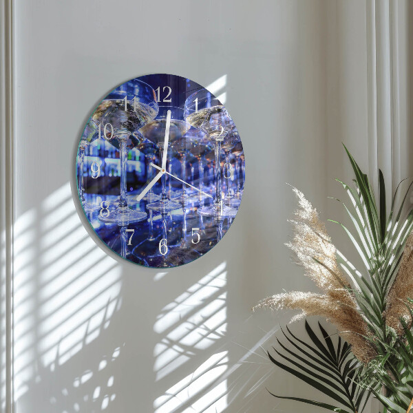 Orologio rotondo Occhiali