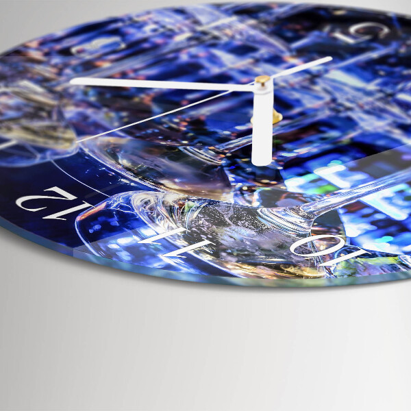 Orologio rotondo Occhiali