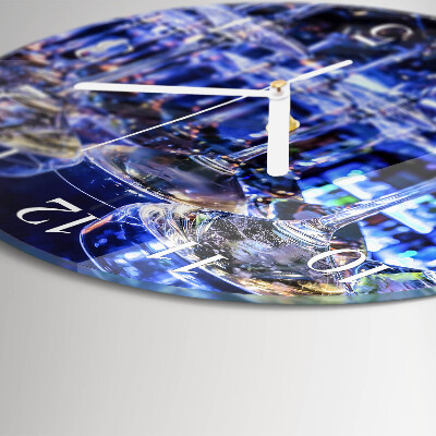 Orologio rotondo Occhiali