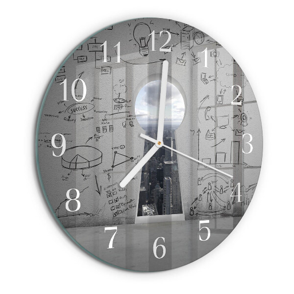 Orologio rotondo Serratura