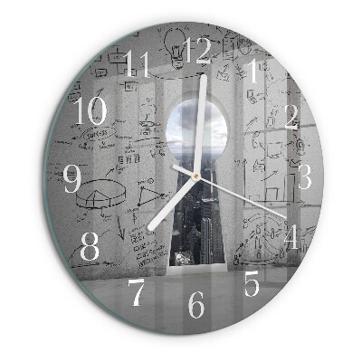 Orologio rotondo Serratura