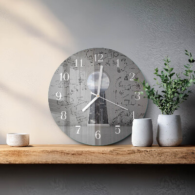 Orologio rotondo Serratura