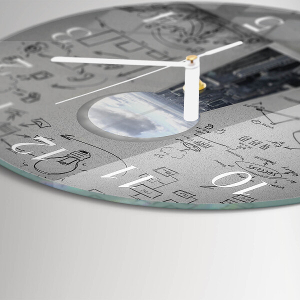 Orologio rotondo Serratura