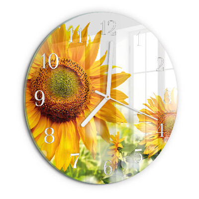 Orologio rotondo Girasole