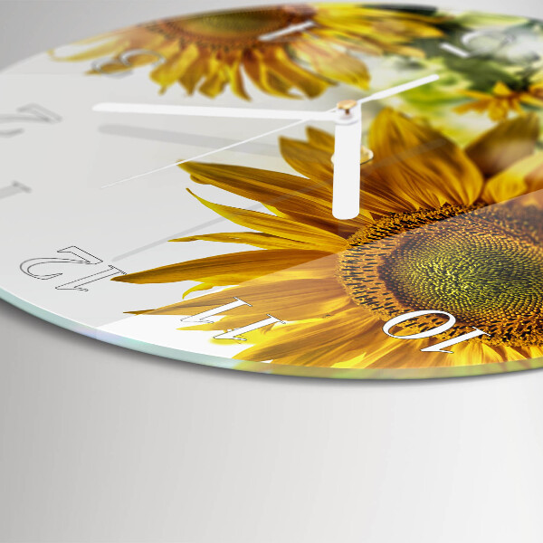 Orologio rotondo Girasole