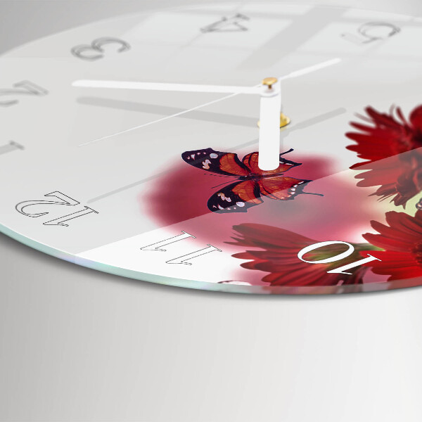 Orologio rotondo Gerbera