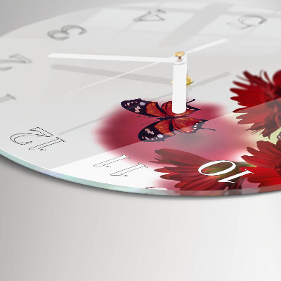Orologio rotondo Gerbera