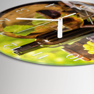 Orologio rotondo Uva per il vino