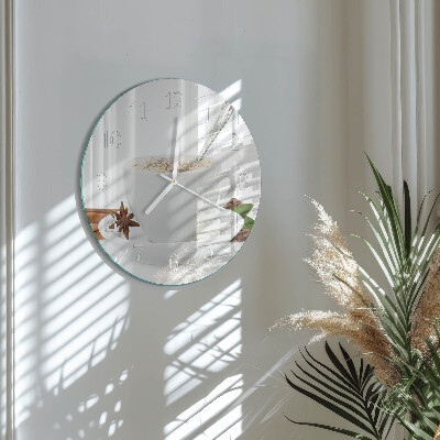 Orologio rotondo Una tazza di anice