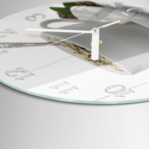 Orologio rotondo Una tazza di anice