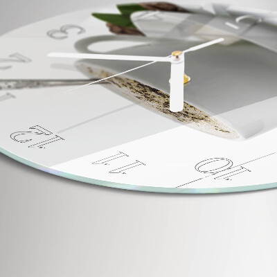 Orologio rotondo Una tazza di anice