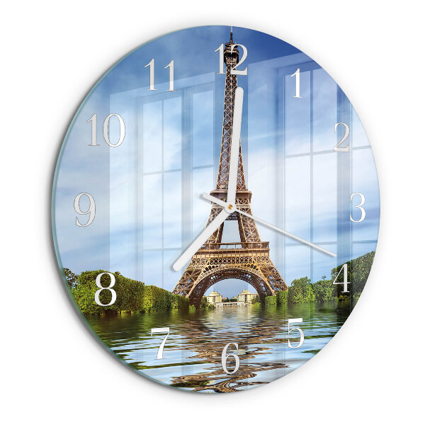 Orologio rotondo Torre Eiffel