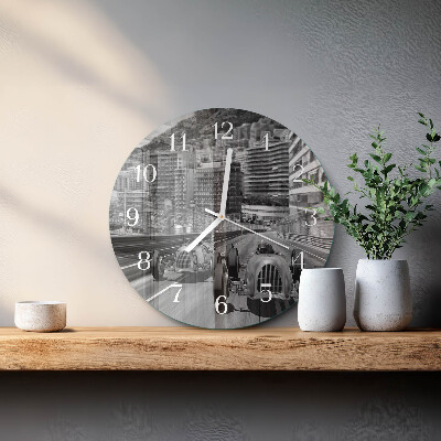 Orologio rotondo Auto da corsa