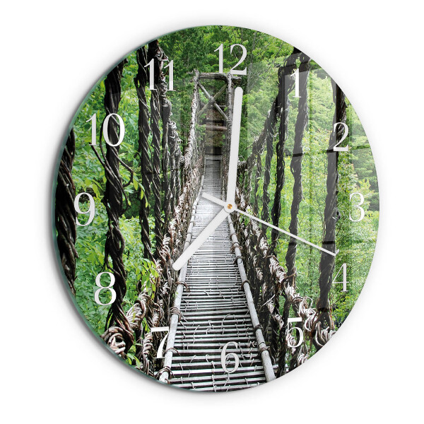 Orologio rotondo Ponte sospeso