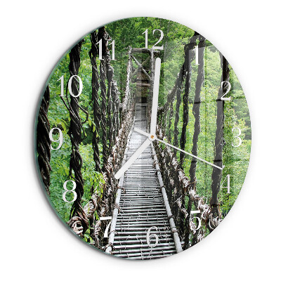 Orologio rotondo Ponte sospeso