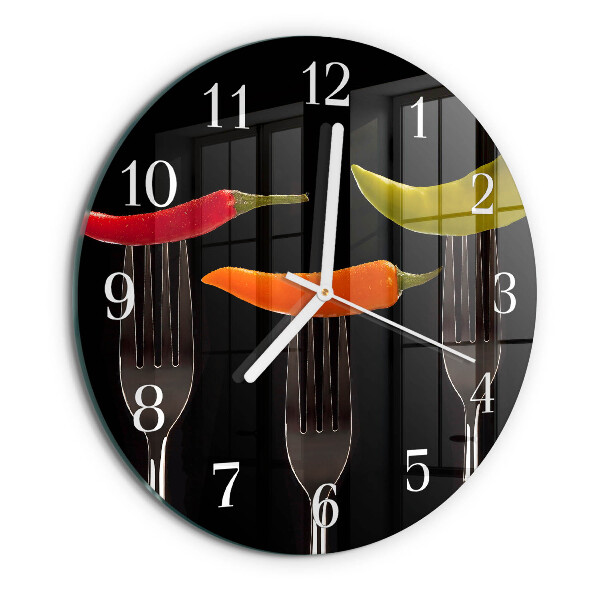 Orologio rotondo Forchetta