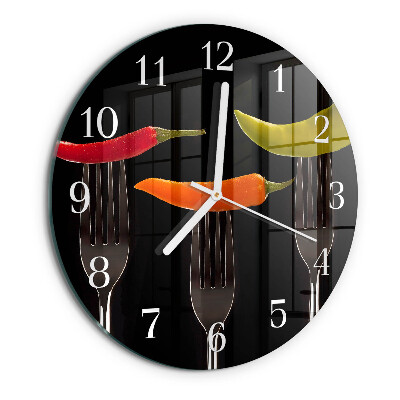 Orologio rotondo Forchetta