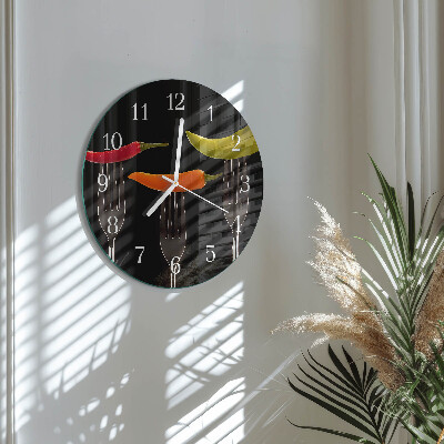 Orologio rotondo Forchetta