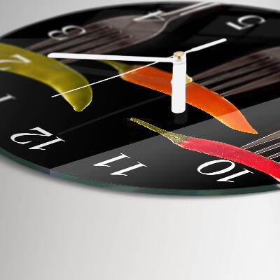 Orologio rotondo Forchetta