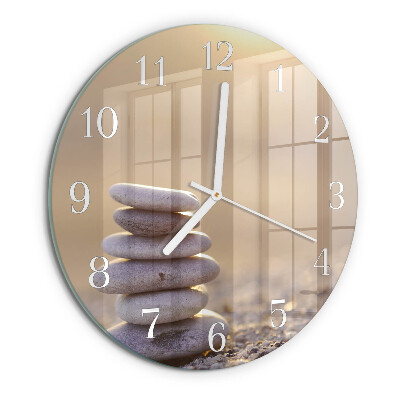 Orologio rotondo Pietre