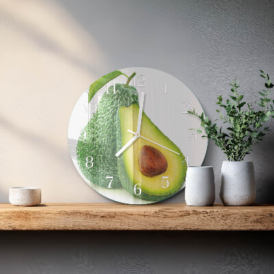 Orologio rotondo Avocado