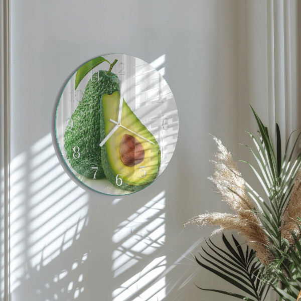 Orologio rotondo Avocado