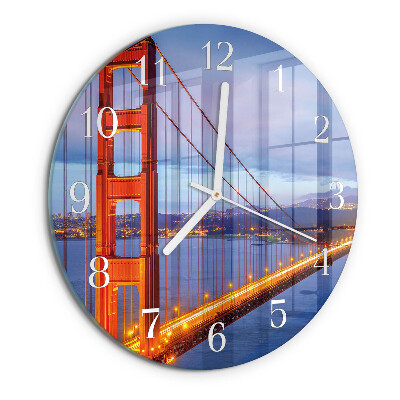 Orologio rotondo Porta d'oro