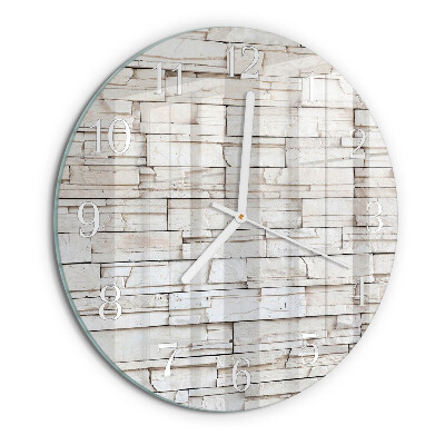 Orologio rotondo Clinker