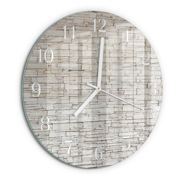 Orologio rotondo Clinker