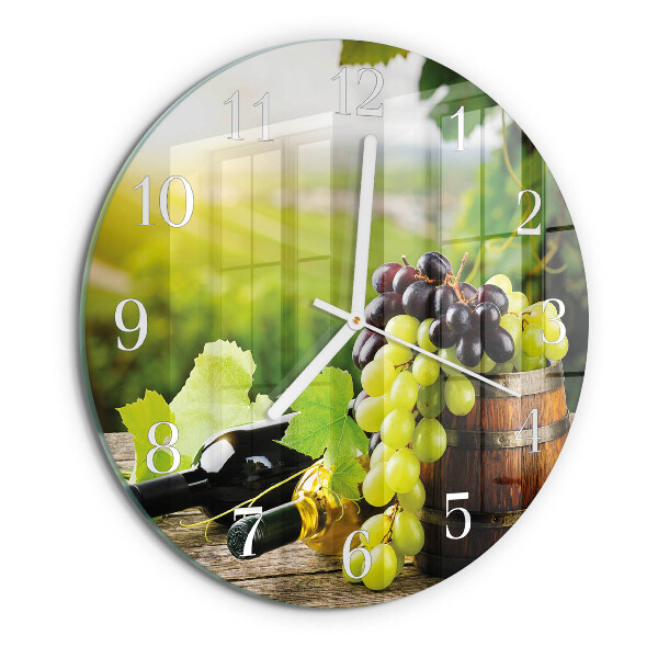 Orologio rotondo Vino d'uva