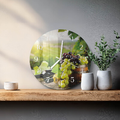 Orologio rotondo Vino d'uva