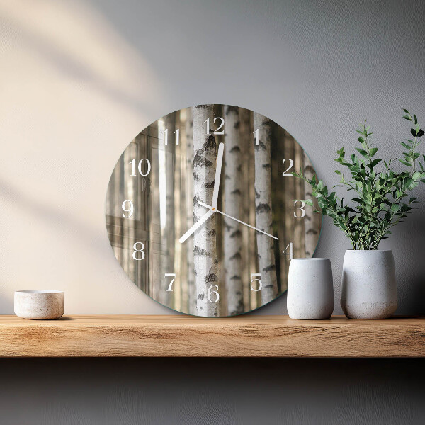 Orologio rotondo Betulle
