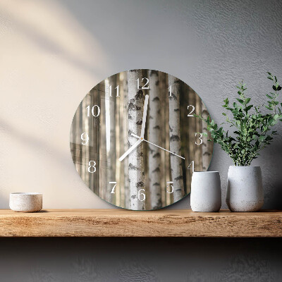 Orologio rotondo Betulle