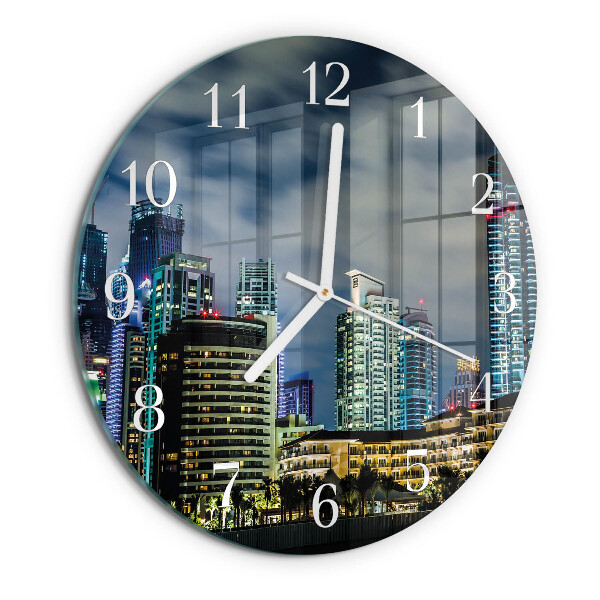 Orologio rotondo Serata in città