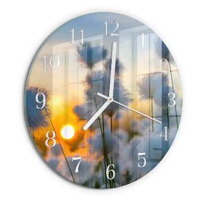 Orologio rotondo Cotone