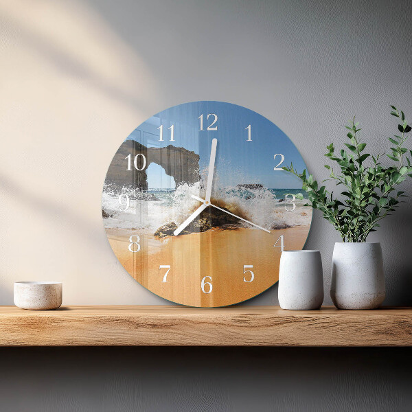 Orologio rotondo Spiaggia