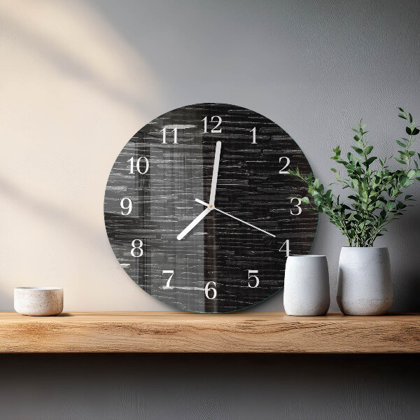Orologio rotondo Pietre